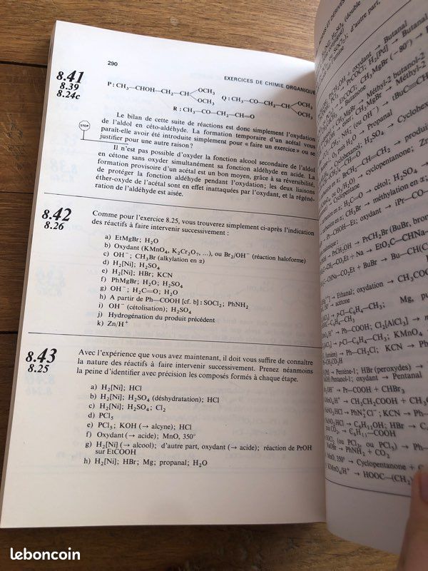 Vend lot de livres chimie organique (image 16)