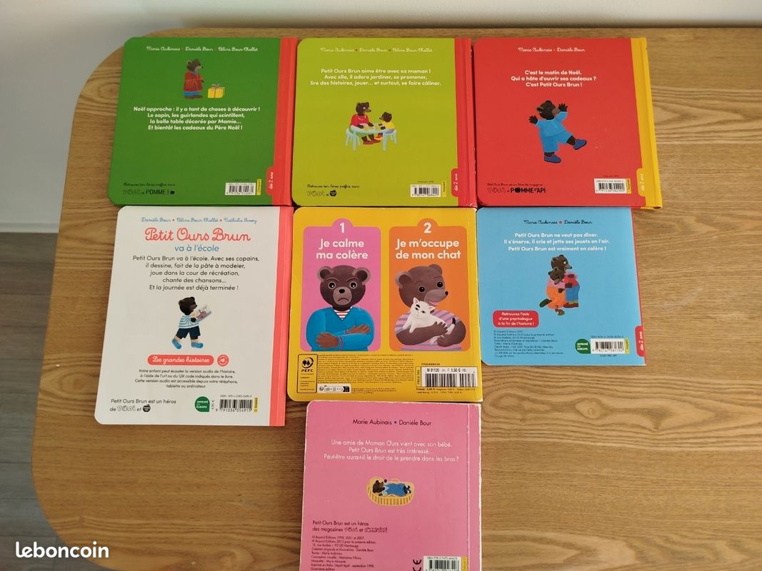 Petit Ours Brun vive Noël, Petit Ours Brun aime sa maman, Petit Ours Brun Noël, je grandis avec Petit Ours Brun, Petit Ours Brun va à l'école, Petit Ours Brun est en colère, petit ours brun et le bébé (image 2)