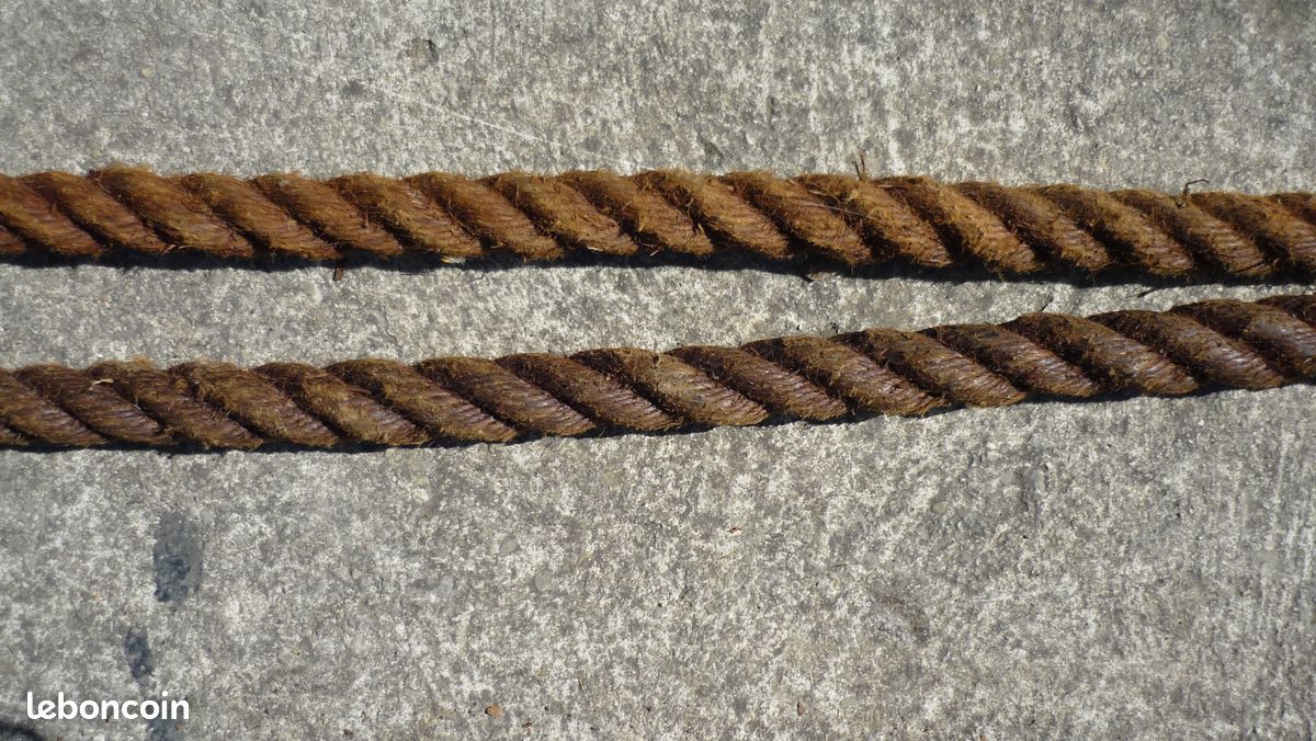 Corde traité de diamètre 25 mm en trois longueurs différentes (image 3)