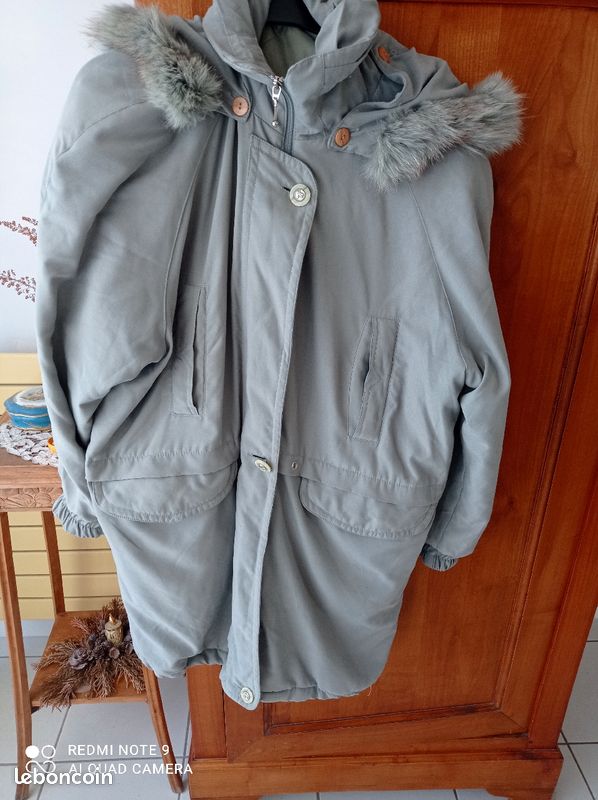 Manteau vert pâle (image 1)