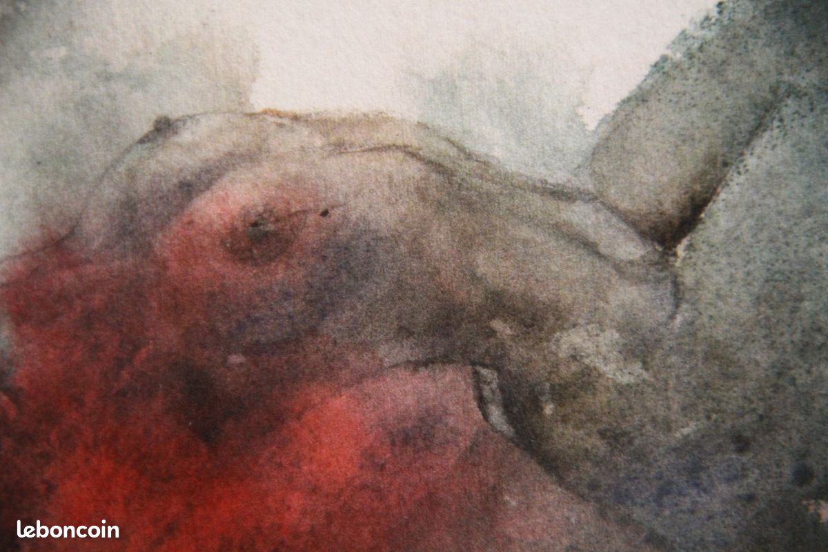 Nebuleuse, estampe sensuelle signee Giovanna Casotto (image 3)