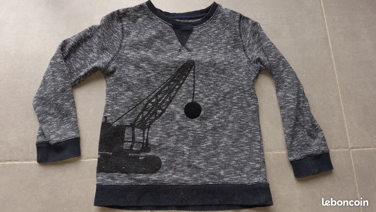 Lot de 2 sweat garçon 8 ans (image 2)