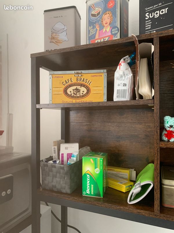 Meuble de rangement cuisine style industriel (image 6)