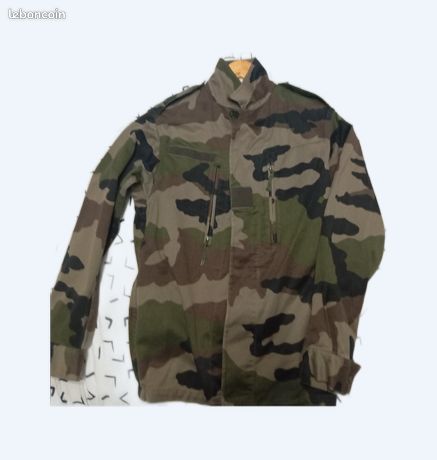 Chemise Camouflage Armée Française CSV 2003 – Taille M (39/40) – Manches Courtes