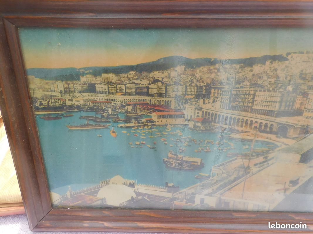 Tableau photographie d'Alger le port (image 2)