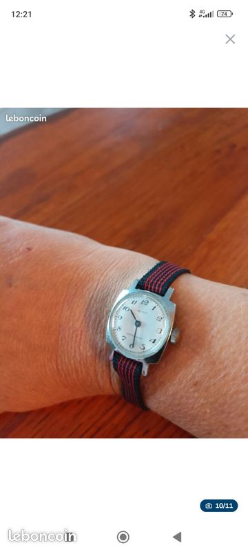 Montre Vintage KELTON Calandar - Mécanique Manuelle Années 70 - Boîtier Plaqué Or 33 Mm - Occasion