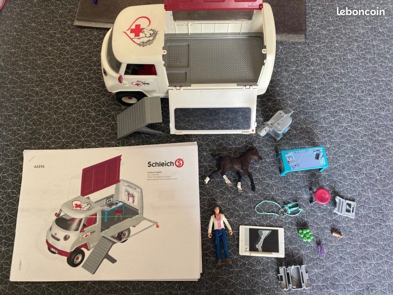 Schleich 42370 vétérinaire mobile Jeux Jouets