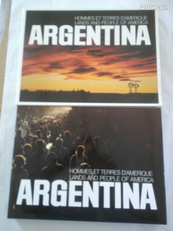 Grand livre ARGENTINE HOMMES ET TERRES D
