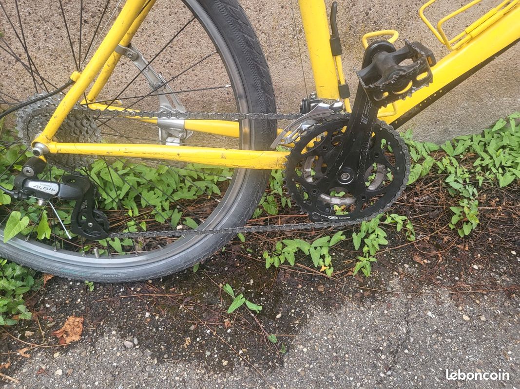 Vélo Décathlon Jaune cadre Série III XC1 Guidon BMX (image 2)
