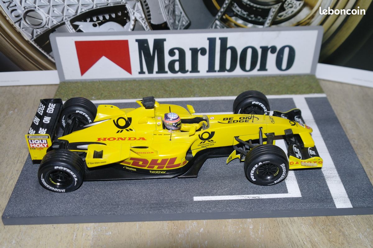 F1 Jordan EJ12 Takuma Sato 1/18 Hot Wheels - Collection