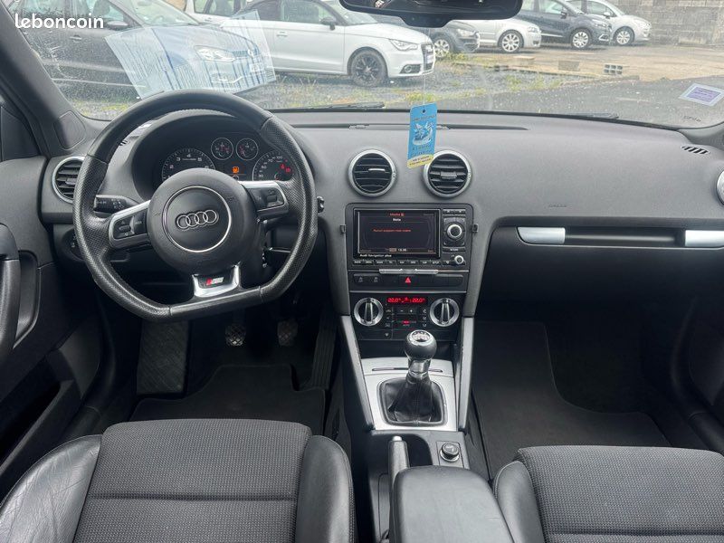 AUDI A3 SPAORTBACK SLINE 1.4 TFSI 122ch/CT OK/202400km/CARNET A JOUR (image 4)