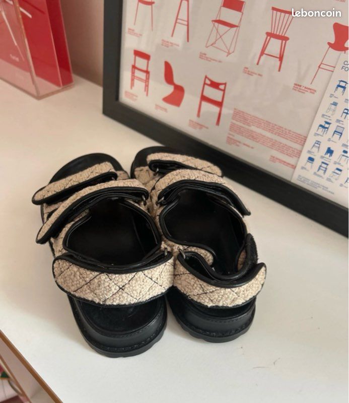 Sandales na kd beige noir (image 2)