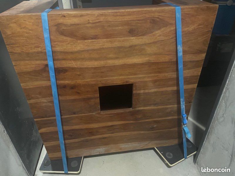 Table basse en palissandre (image 1)