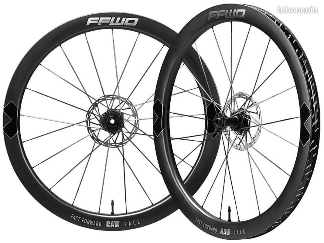 Roues carbone gravel FFWD Raw Pace (FFWD CeramicSpeed - 48mm - Disques - Tubeless-ready) 2026 Corps (image 2)