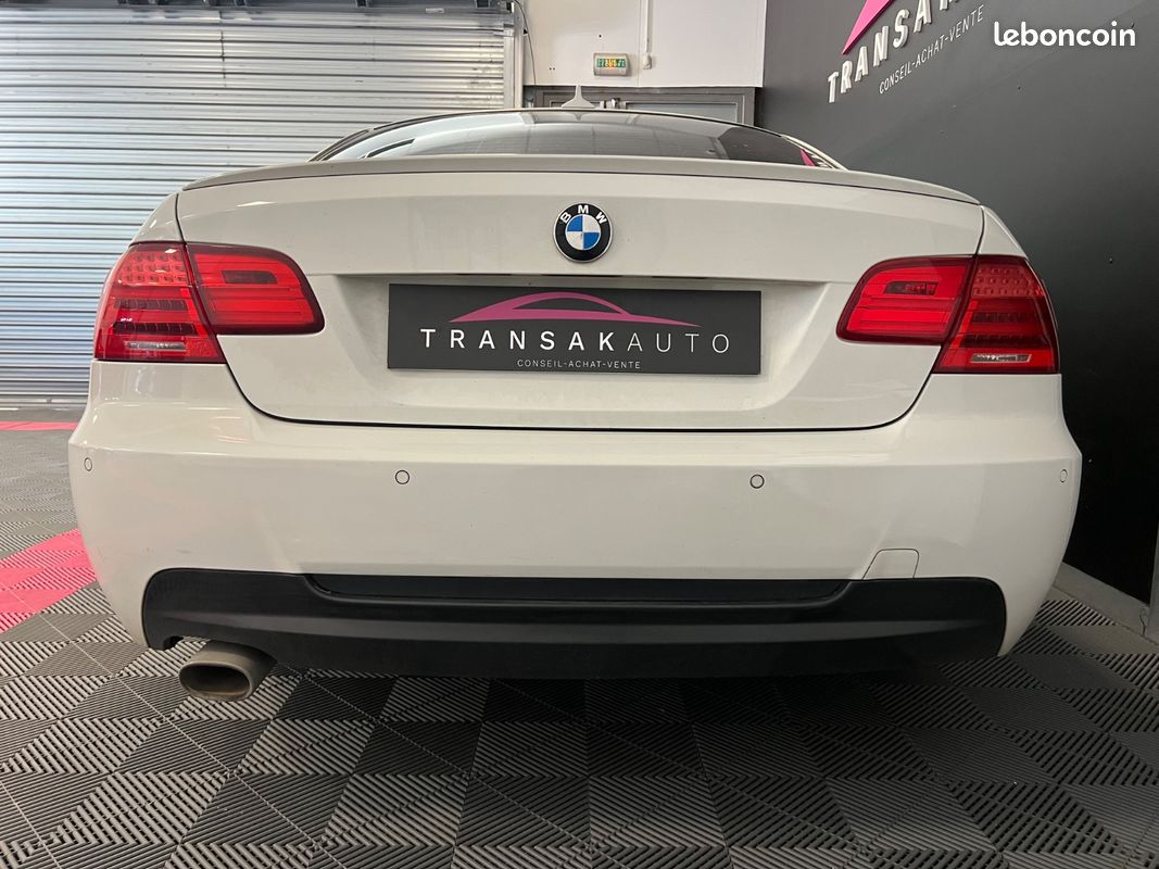 BMW SERIE 3 COUPE E92 LCI 320d 184ch PACK M Steptronic A MOTEUR CHANGE 13 000KM + TOIT OUVRANT (image 4)