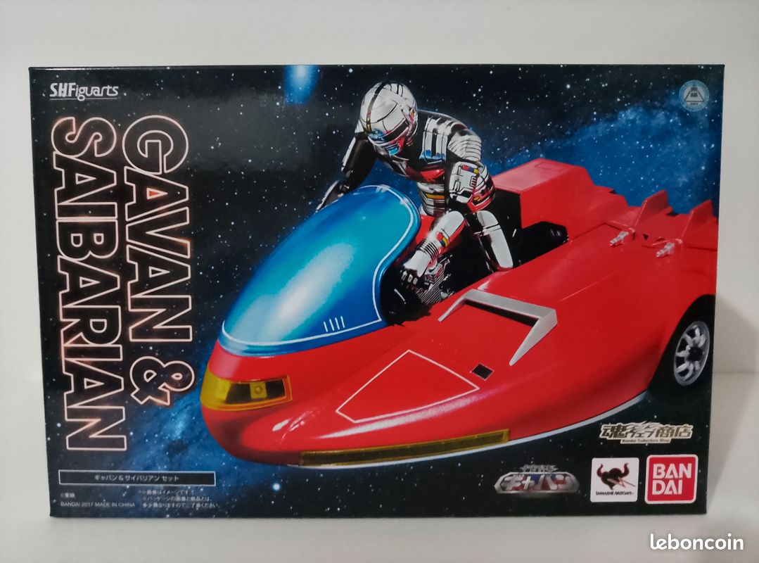 X-OR - Roller Sky Saibarian Avec Figurine Gavan - Bandai Popy 1982 Vintage