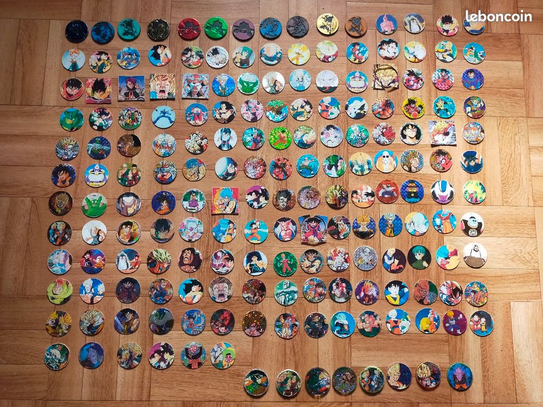 Collection de pogs Dragon Ball (image 1)