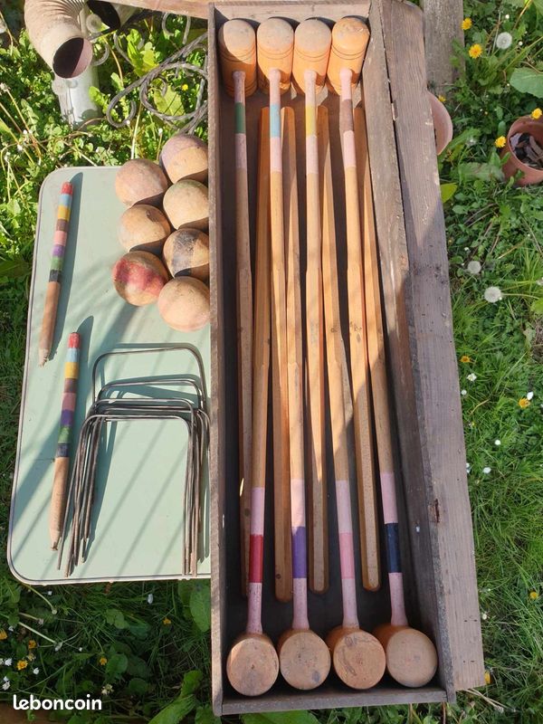 Ancien jeu de croquet adulte (image 4)