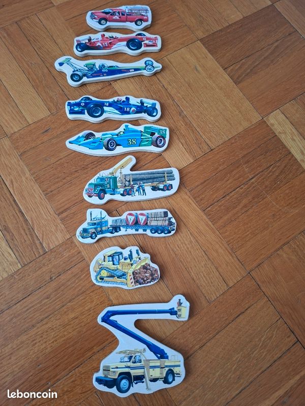 Lot magnets animaux et engins (image 3)