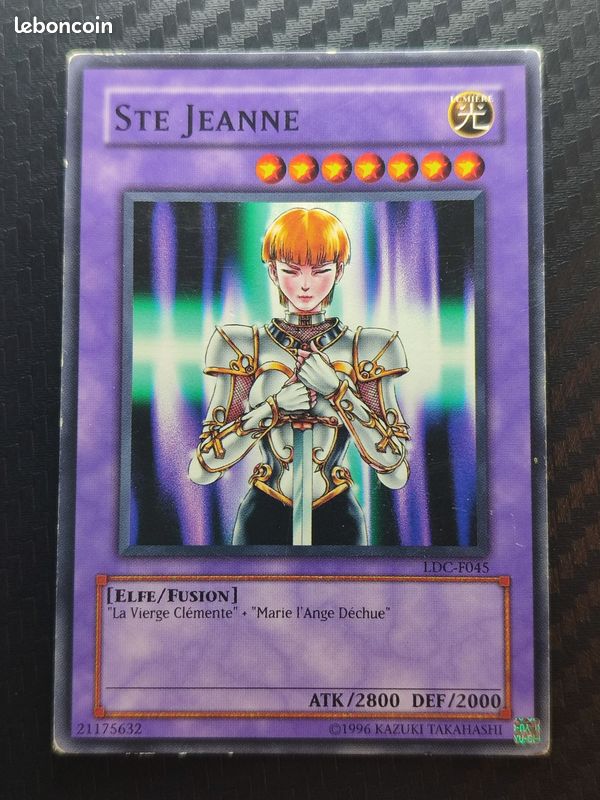 YU-GI-OH Ste Jeanne LDC-F045 | Commune GD Ancien Collection (image 1)