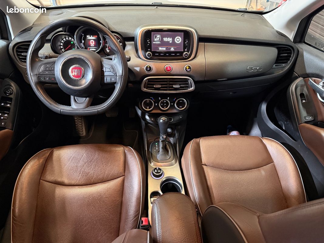 FIAT 500X 1.4 MultiAir 140 ch DCT Cross+ / CUIR / U CONNECT / VOLANT CHAUFFANT / SIEGES CHAUFFANTS (image 13)