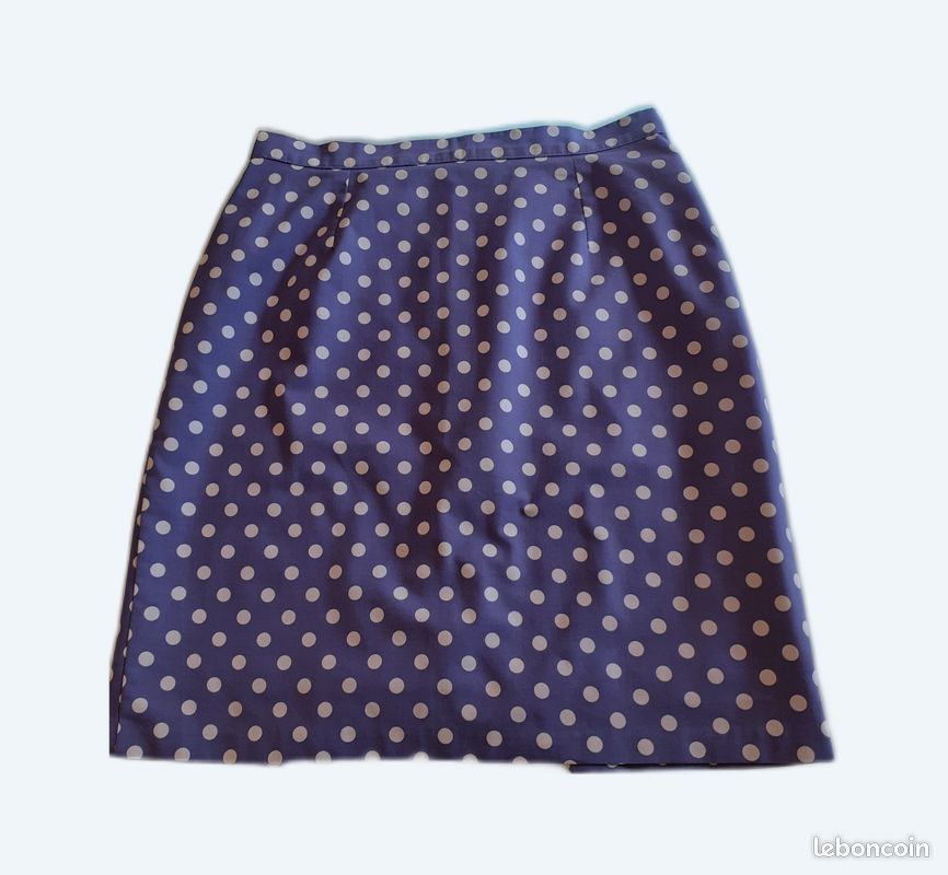 Jupe droite Laura Ashley années 80 (image 1)