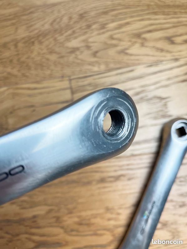 Pédalier Shimano 600 Vintage – 172,5 Mm – 53/39 Dents – FC-6400 – Japon