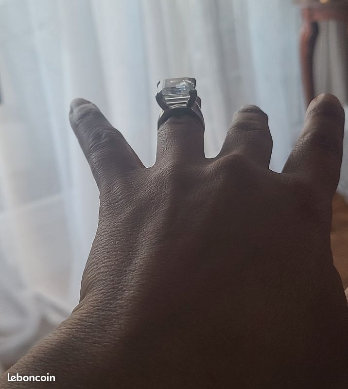 Bague Daniel Swarovski T 48 Neuve (image 12)