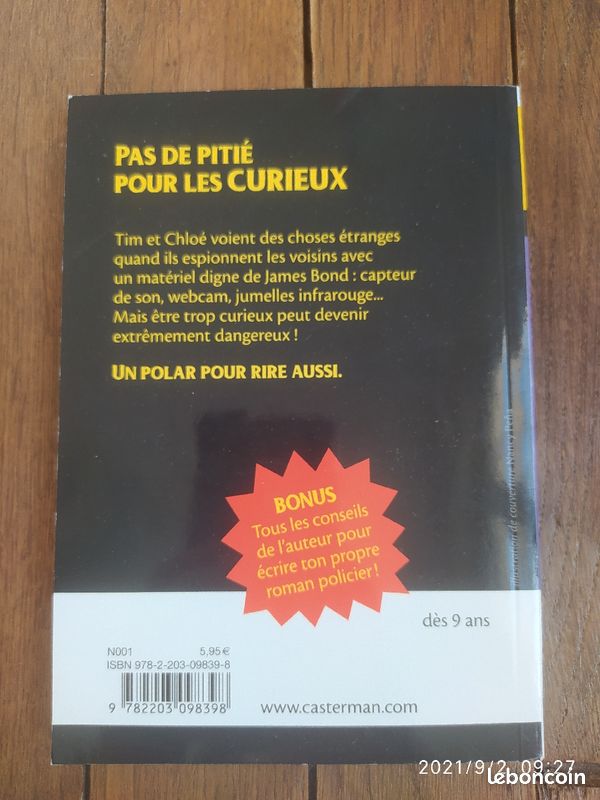 Roman "pas de pitié pour les curieux" (image 2)