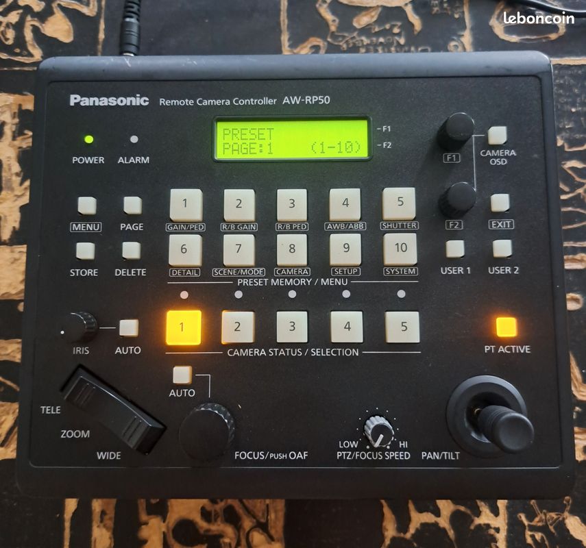 AW-RP150 Contrôleur PTZ Panasonic