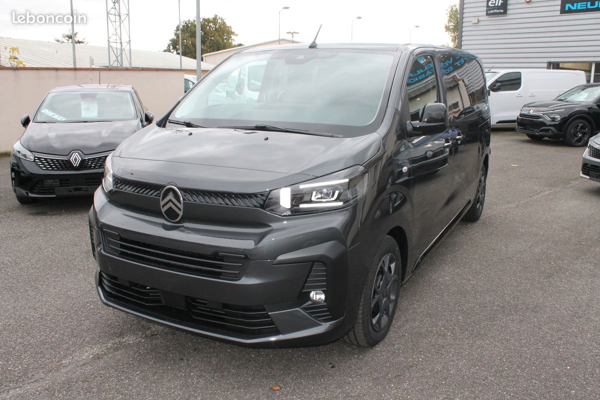 Citroën Jumpy III Fg Cabine approfondie 6 Places Taille M Blue HDI 180 S&S EAT8 Full équipés sortie 10/10/2025 - 10 Kilomètres, Prix Hors taxe : 29 900 Euros (image 1)