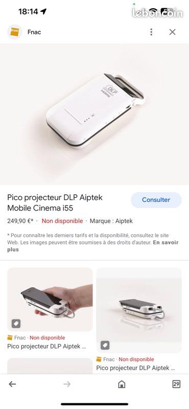 Projecteur iPhone (image 1)