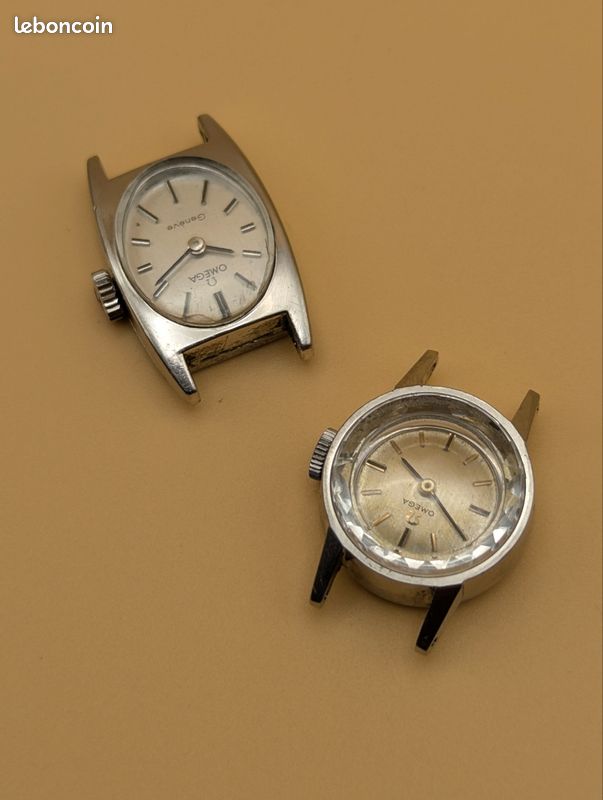 Montre Femme Vintage Ermex - Boîtier Or, 17 Bijoux, Remontage Manuel - Occasion (ne Marche Pas)