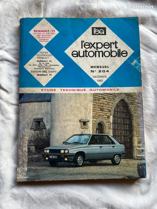 Revue technique Renault 11 (image 1)