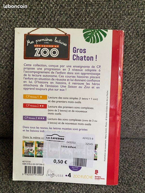 Mes premières lectures avec SAISON ZOO Gros Chaton (image 3)