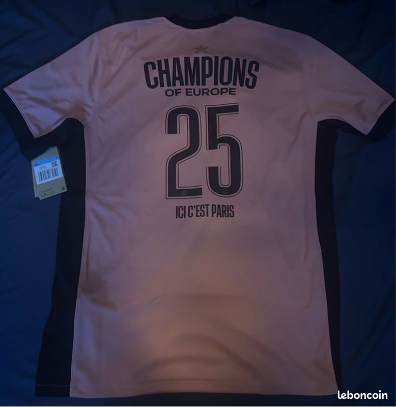 Maillot collector PSG Third étoile Champions of Europe 2025