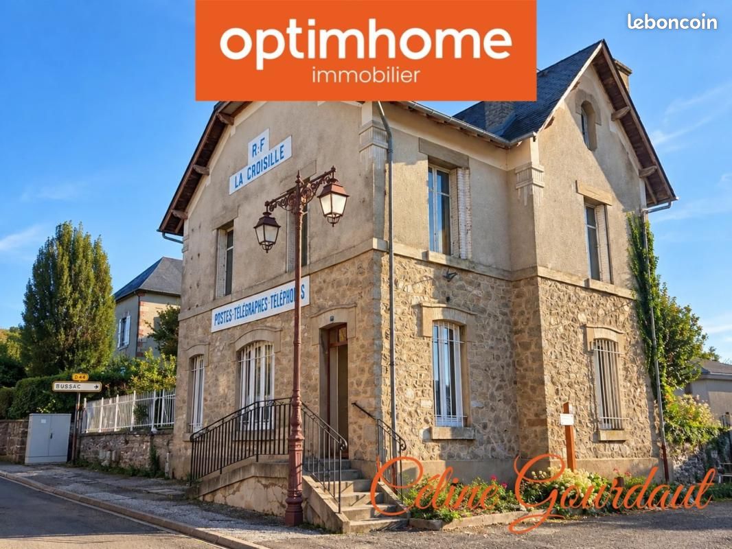 Maison 6 pièces 124 m² · à La Croisille-sur-Briance · 124 m² · 66 000 €