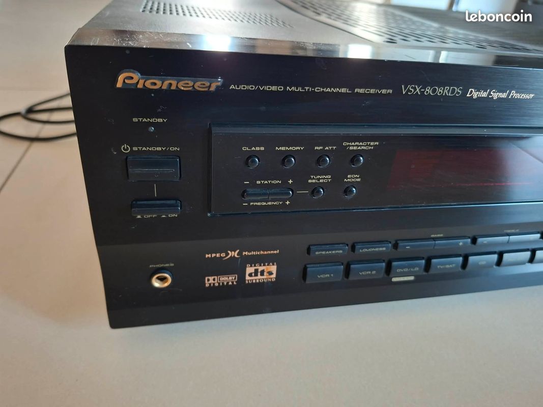 Amplificateur home cinéma Pioneer VSX-808RDS (image 2)