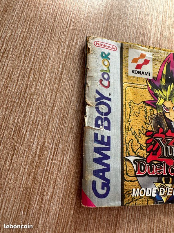 Boite vide + notice] console game boy color verte [sans con à Marseille