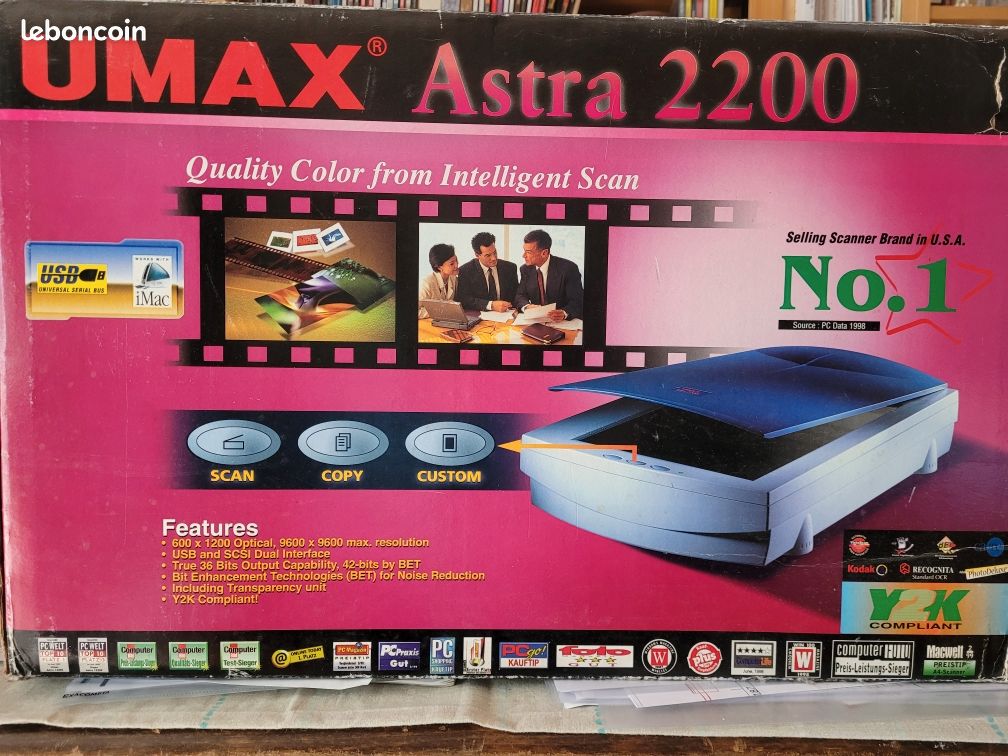 UMAX Astra 2200 - Intelligent scan (image 1)