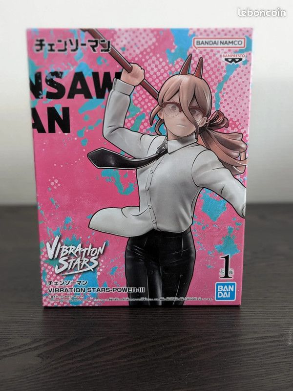 Figurine Chainsaw Man Vibration Stars 15 Cm - Banpresto, Neuve Sous Blister