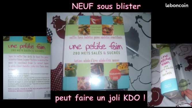 Livre "Une petite faim" * NEUF sous blister (image 1)