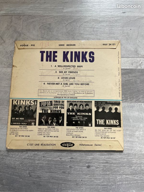 Vinyle The Kinks (image 2)