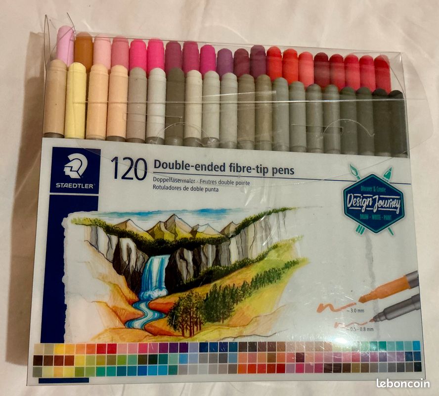 120 feutres STAEDTLER TBE_ (image 1)