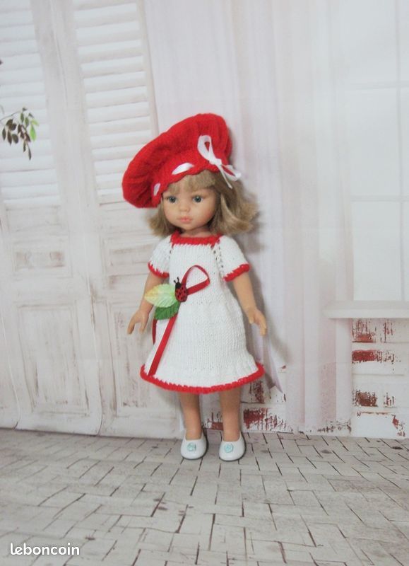 Vêtements compatibles aux poupées: chérie (corolle ), mini maru, paola reina, little darling (image 3)