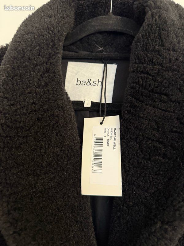 Manteau Bash Welli noir taille 1 (image 4)