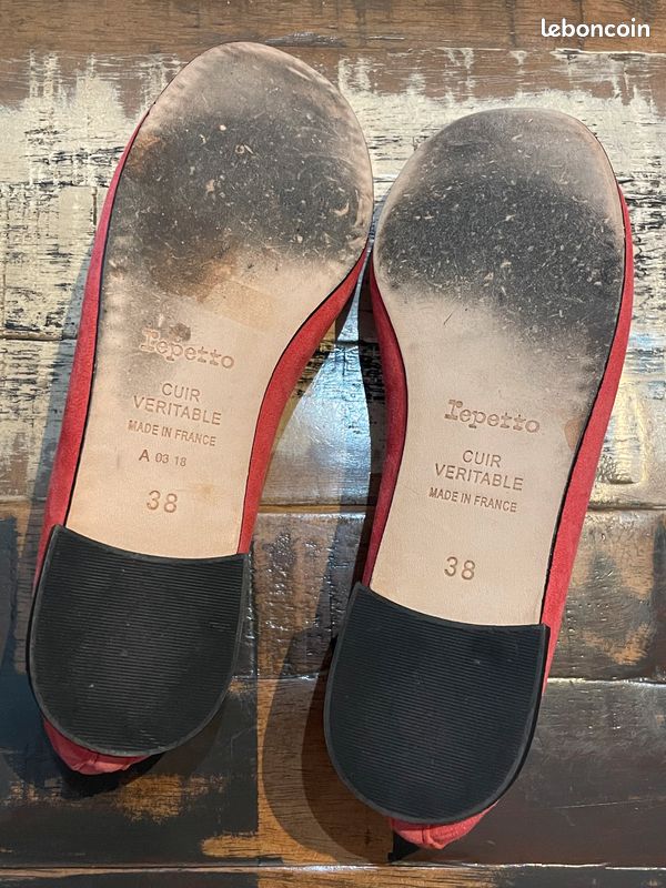 Ballerine Cendrillon REPETTO taille 38 Chaussures