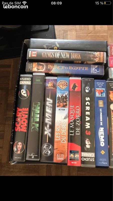 K7 vidéo vintage (image 1)