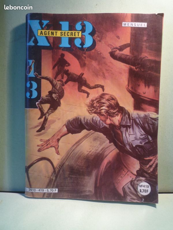 8 BD petit format X13 agent secret (image 6)