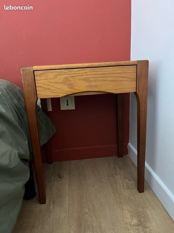 2x tables de chevet neuve en chêne Zara home (image 4)